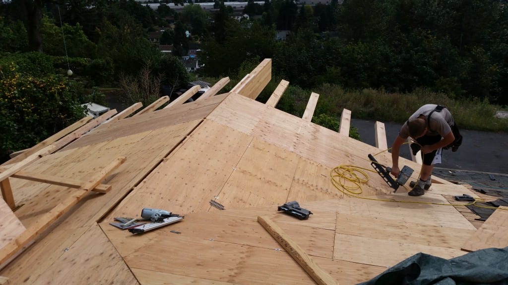 Gable eave framing