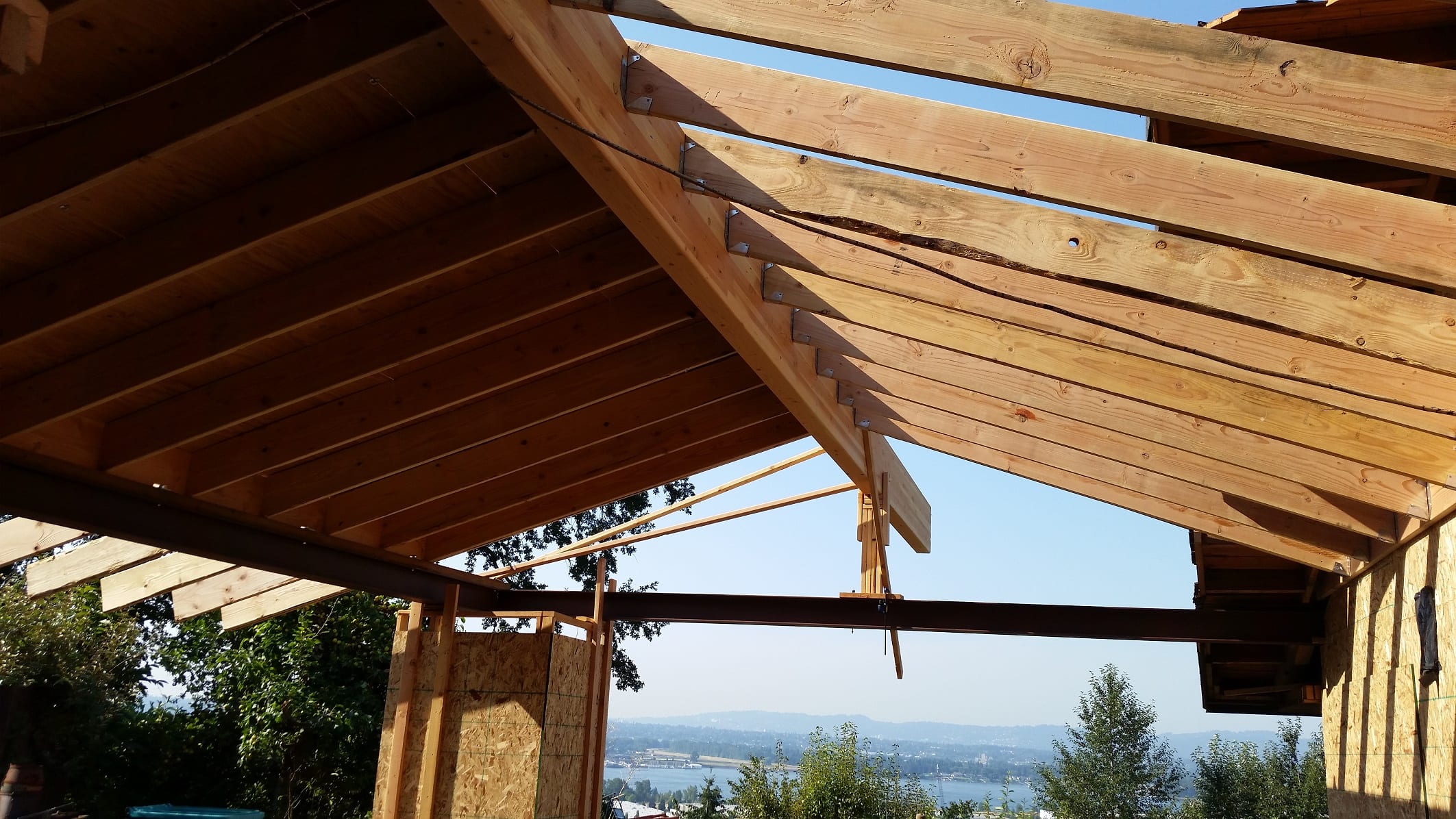 Patio Roof Framing Kashas Design Build